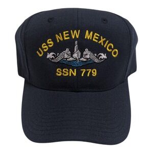 USS Texas SSN-779 Submarine Trucker Hat Vintage Navy Military Cap USA Adjustable